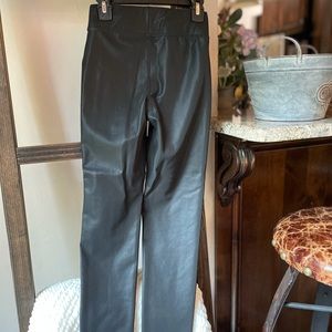 GB girls size medium faux leather leggings